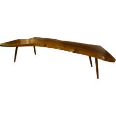 Free Edge Cherry Nakashima Coffee Table