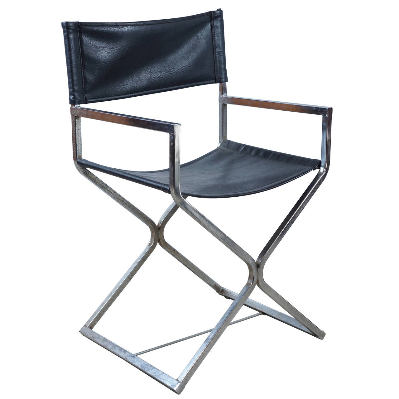 Milo Baughman Directors Chair At 1stdibs Milo Baughman Directors Chair For