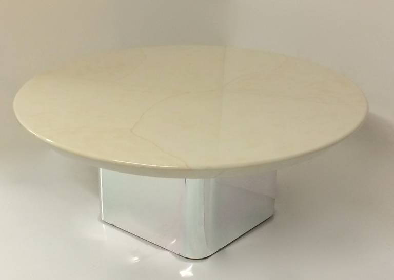 Karl Springer Inspired Parchment Coffee or Dining Table