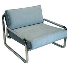 Tubular Chrome Sling Chair