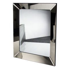 Streamline Design Mirror-Framed Mirror