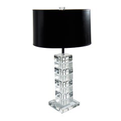 Lucite Table Lamp 6