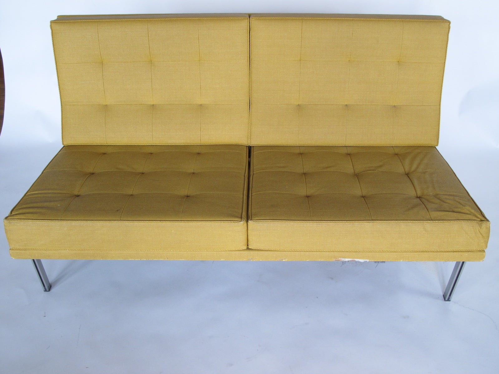 A Pair of Knoll Parallel Bar Settees