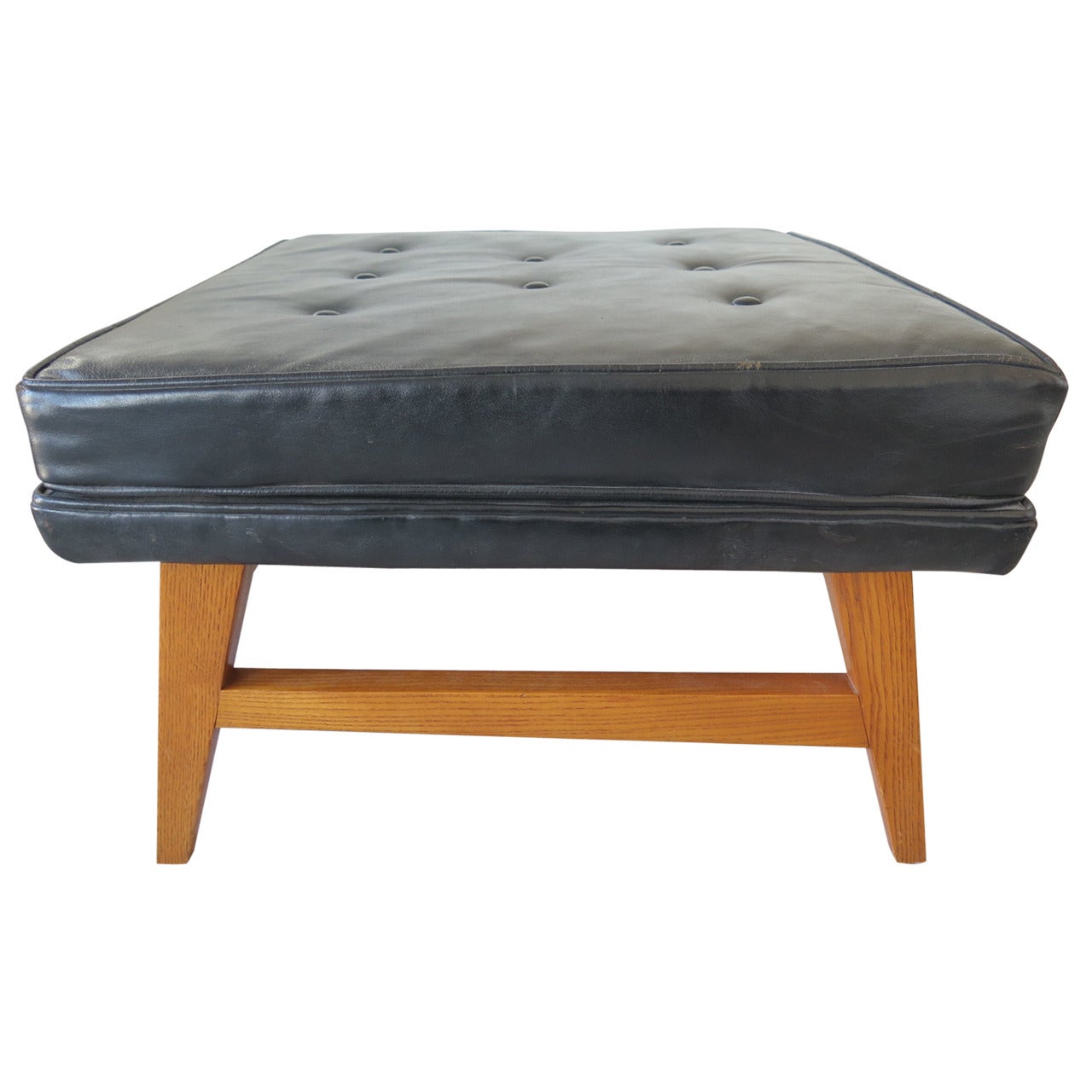 Edward Wormley for Dunbar Angled Ottoman For Sale