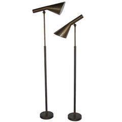 A Pair of Unusual Italian Floor Lamps 3