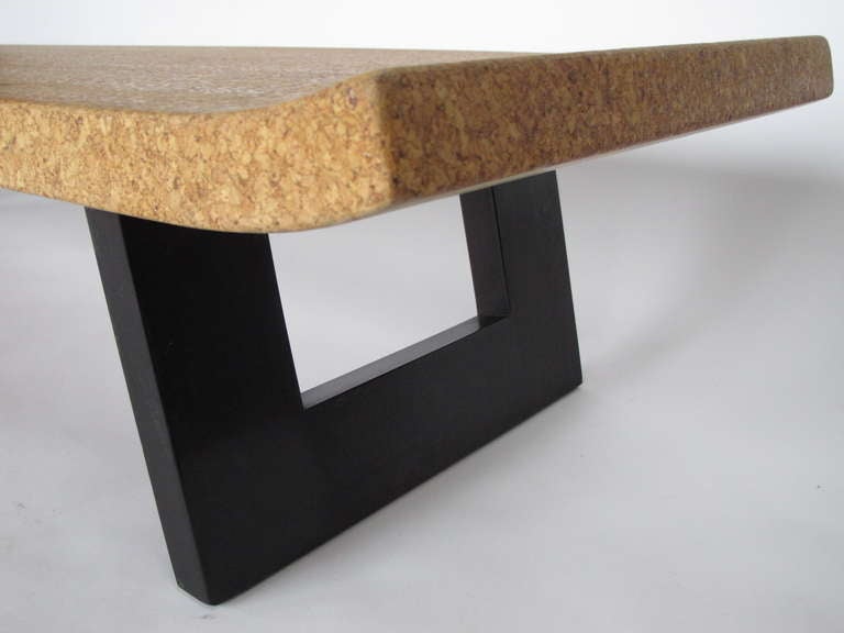Mid-20th Century Classic Paul Frankl Cork Bench 