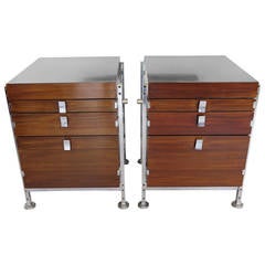 Pair of Cabinets by Jules Wabbes 9