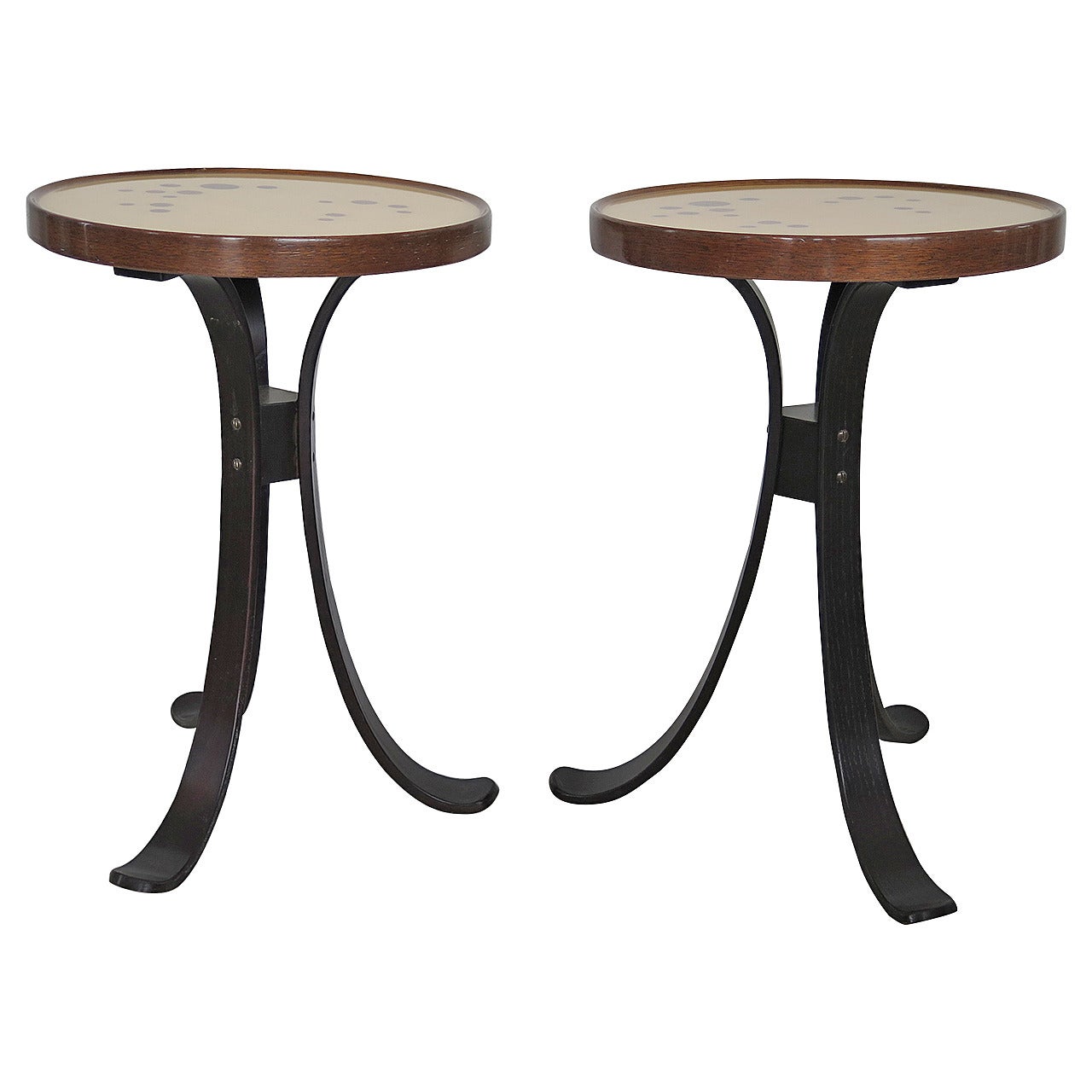 Pair of Edward Wormley for Dunbar Constellation Tables
