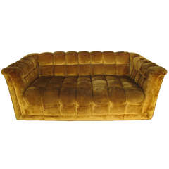 A Tufted Sofa in the Style of Dunbar