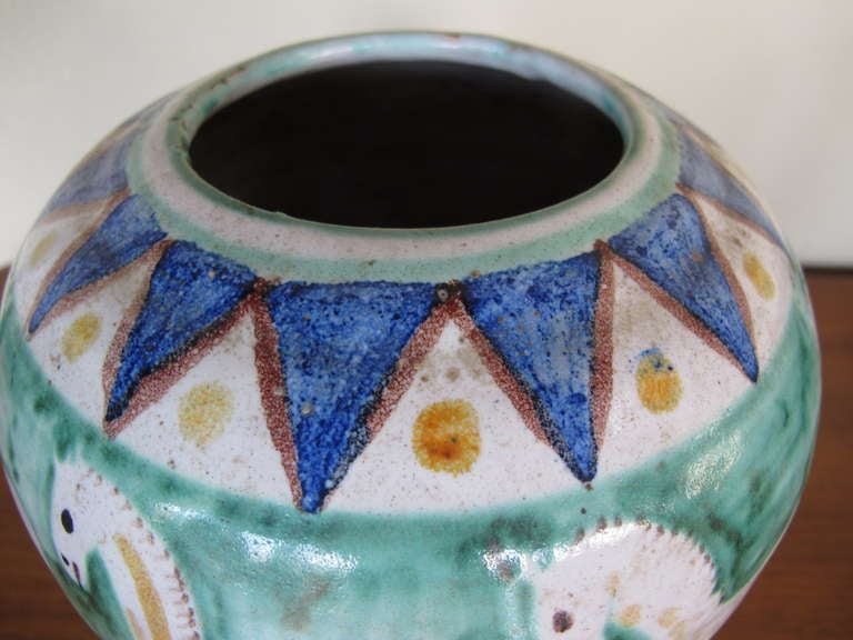 C.A.S. Vietri-Keramikvase (Italienisch) im Angebot