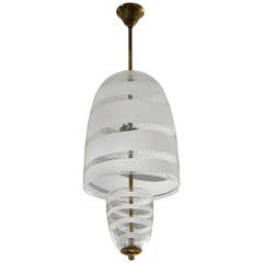 Unusual Chandelier by Seguso 1