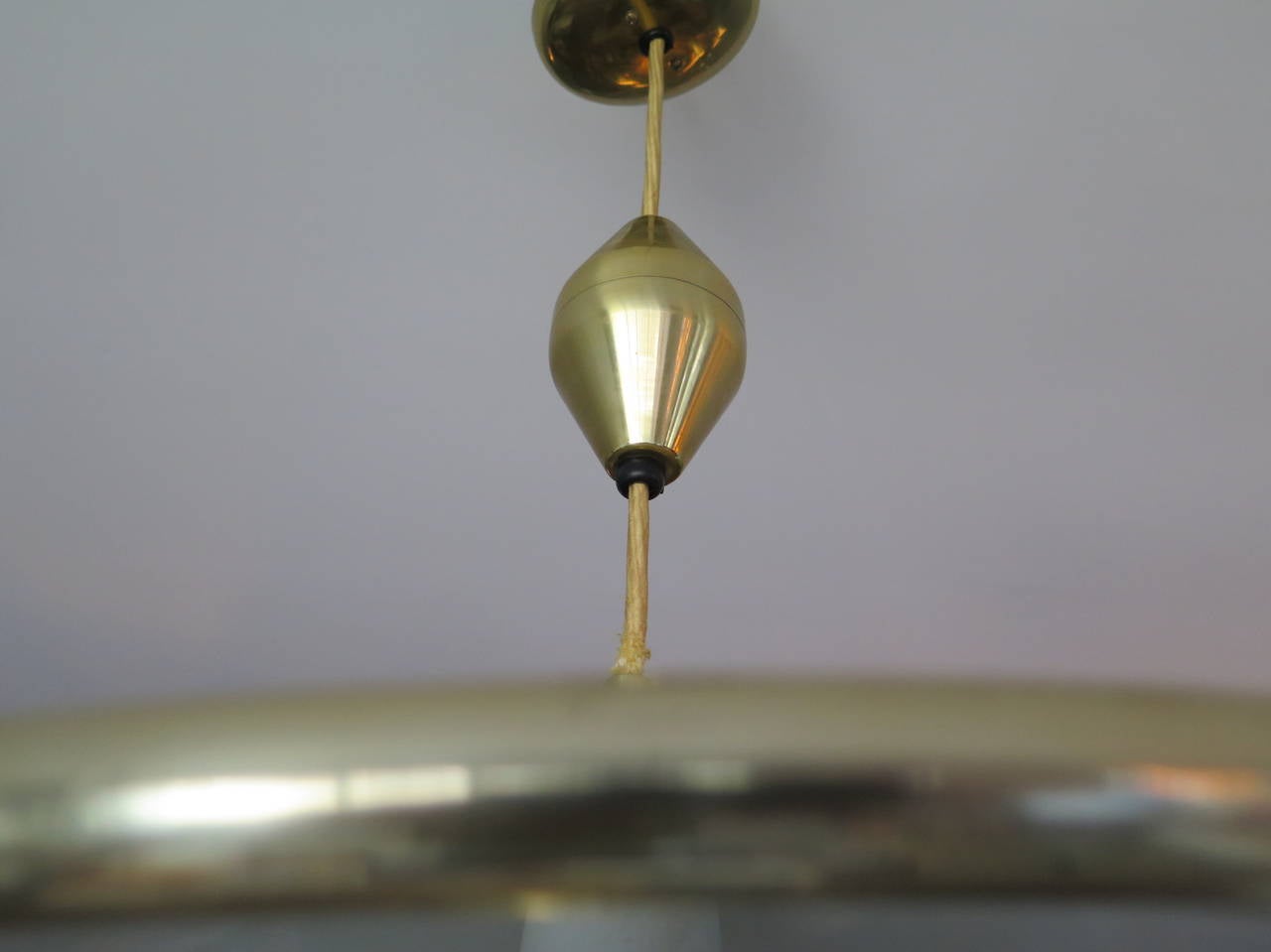 Modern American Adjustable Height Chandelier In Good Condition In St.Petersburg, FL