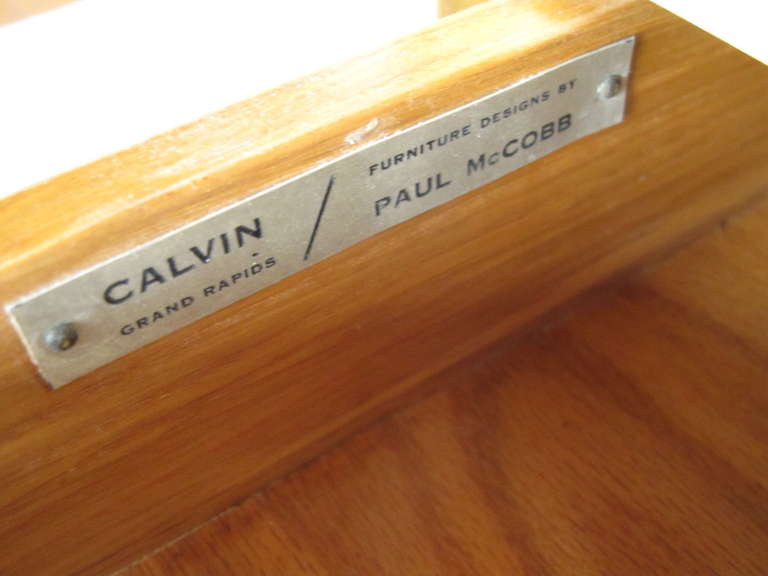American A Classic Paul McCobb Night Stand for Calvin