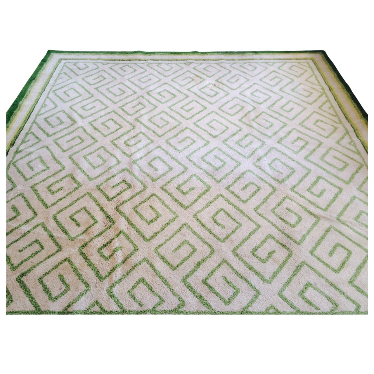 Elegant Greek Key Design Carpet by V'Soske