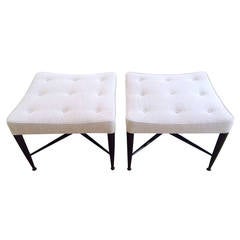 Pair of Dunbar Thiebes Stools 12