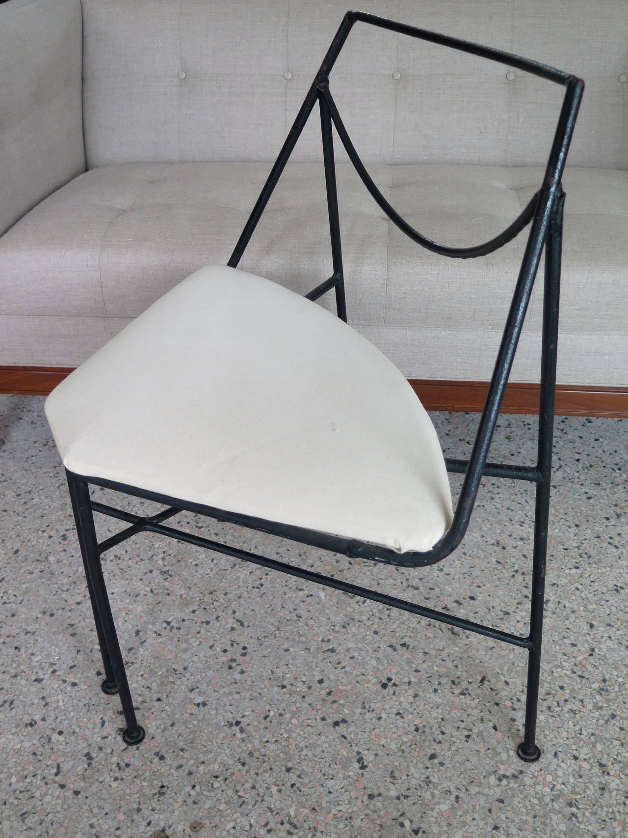 Arthur Umanoff Dinette with Four Chairs In Good Condition In St.Petersburg, FL