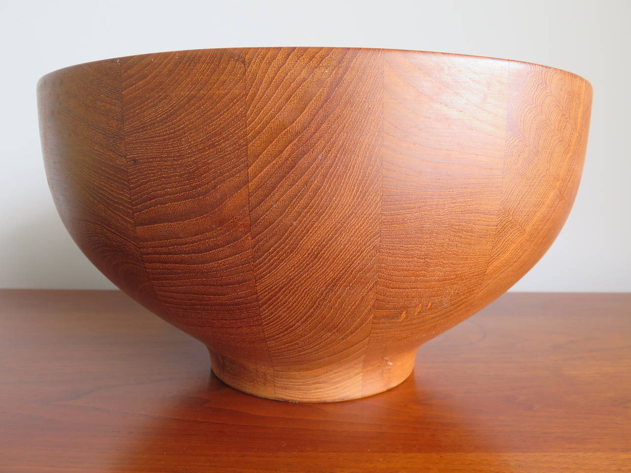 long wood bowl