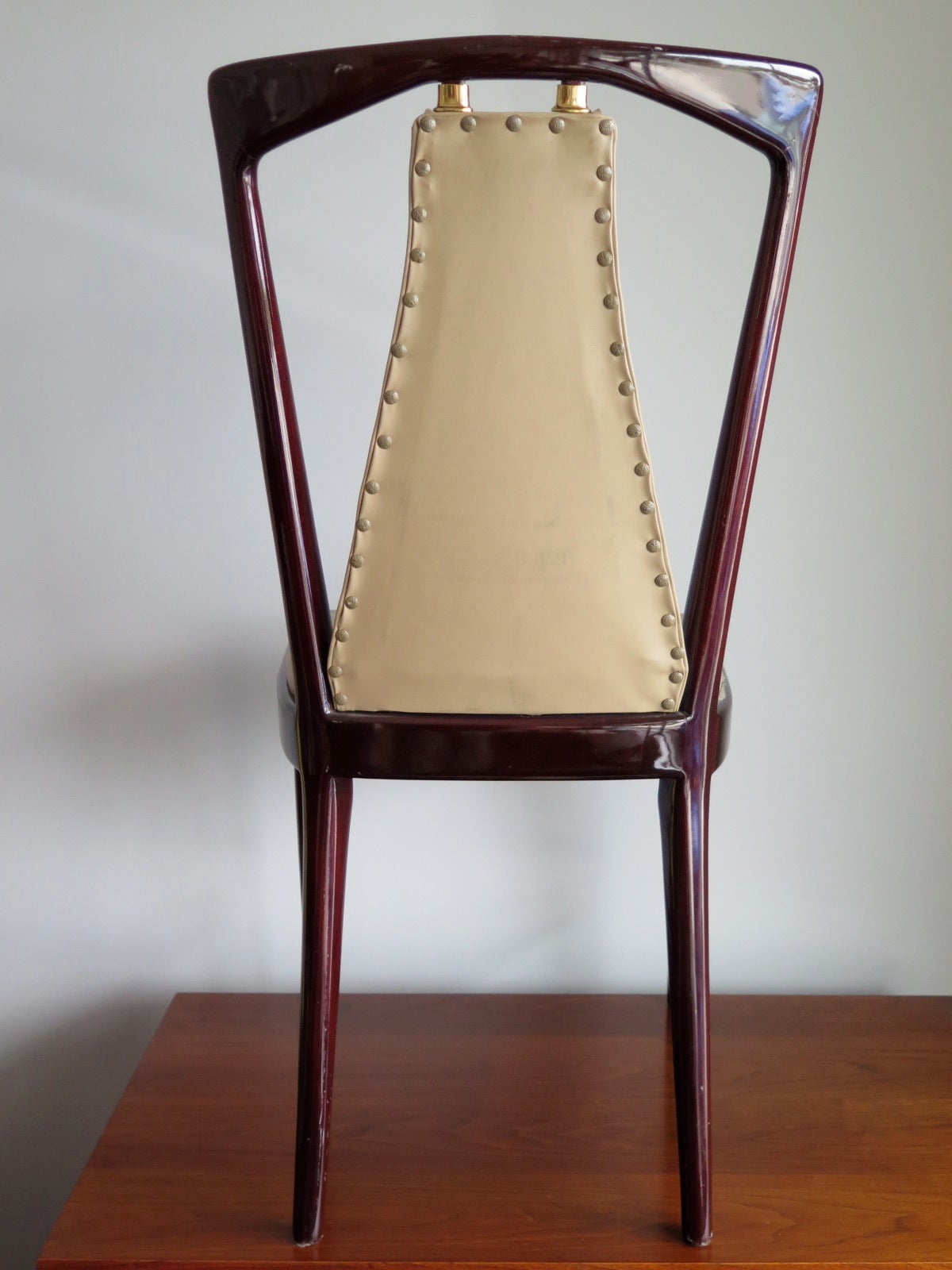 Set of 12 Elegant Chairs by Osvaldo Borsani For Sale at 1stdibs