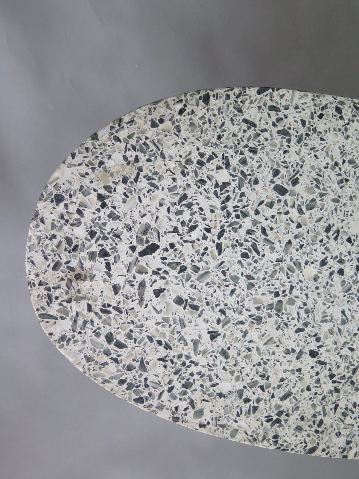 Mid-Century Modern Unusual Terrazzo Biomorphic Coffee Table