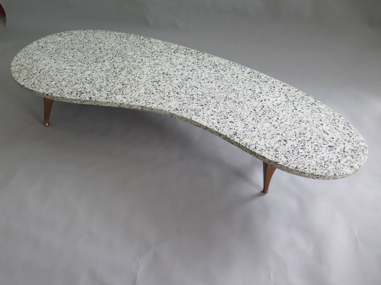 Mid-20th Century Unusual Terrazzo Biomorphic Coffee Table