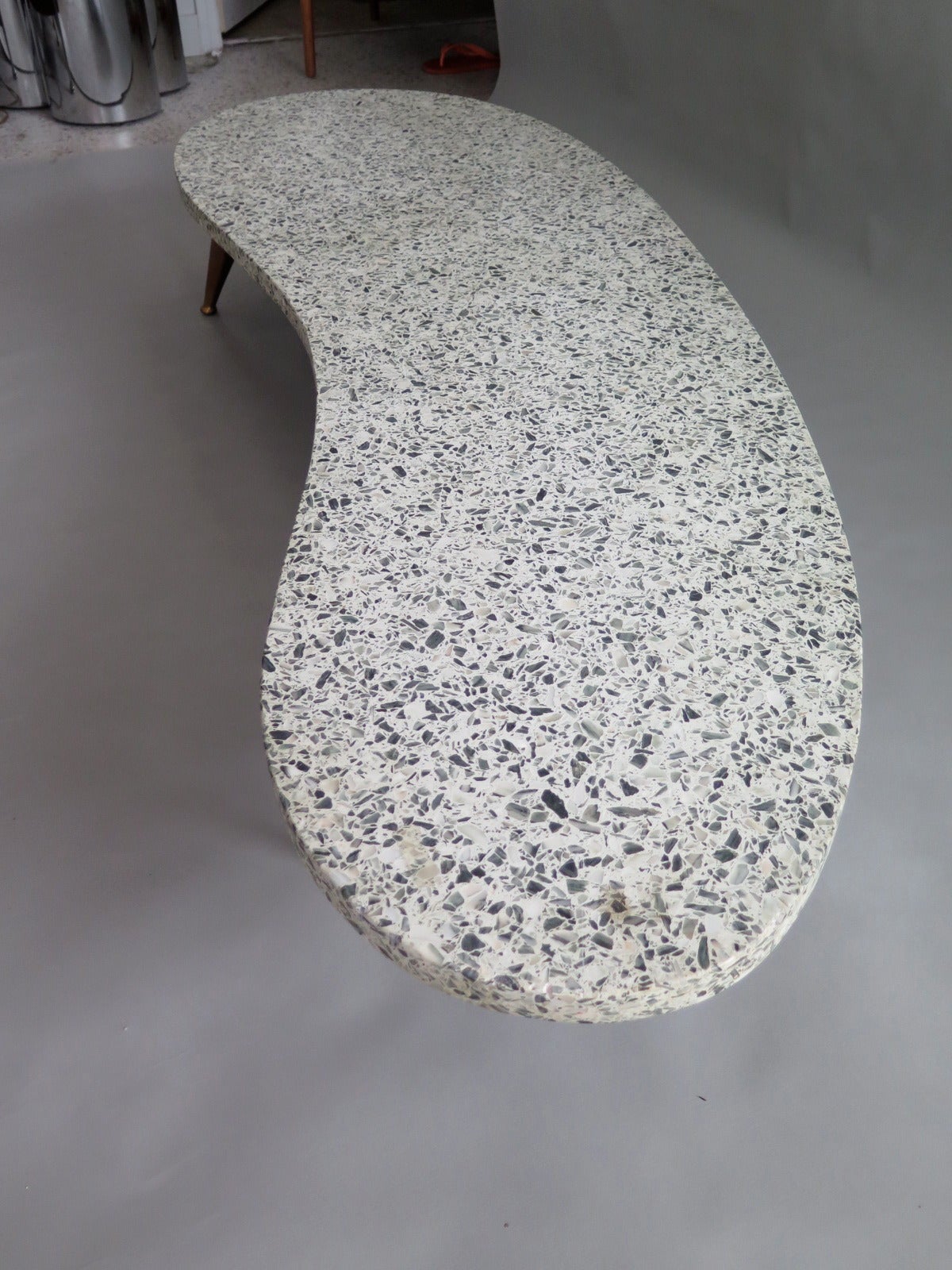 Unusual Terrazzo Biomorphic Coffee Table 1