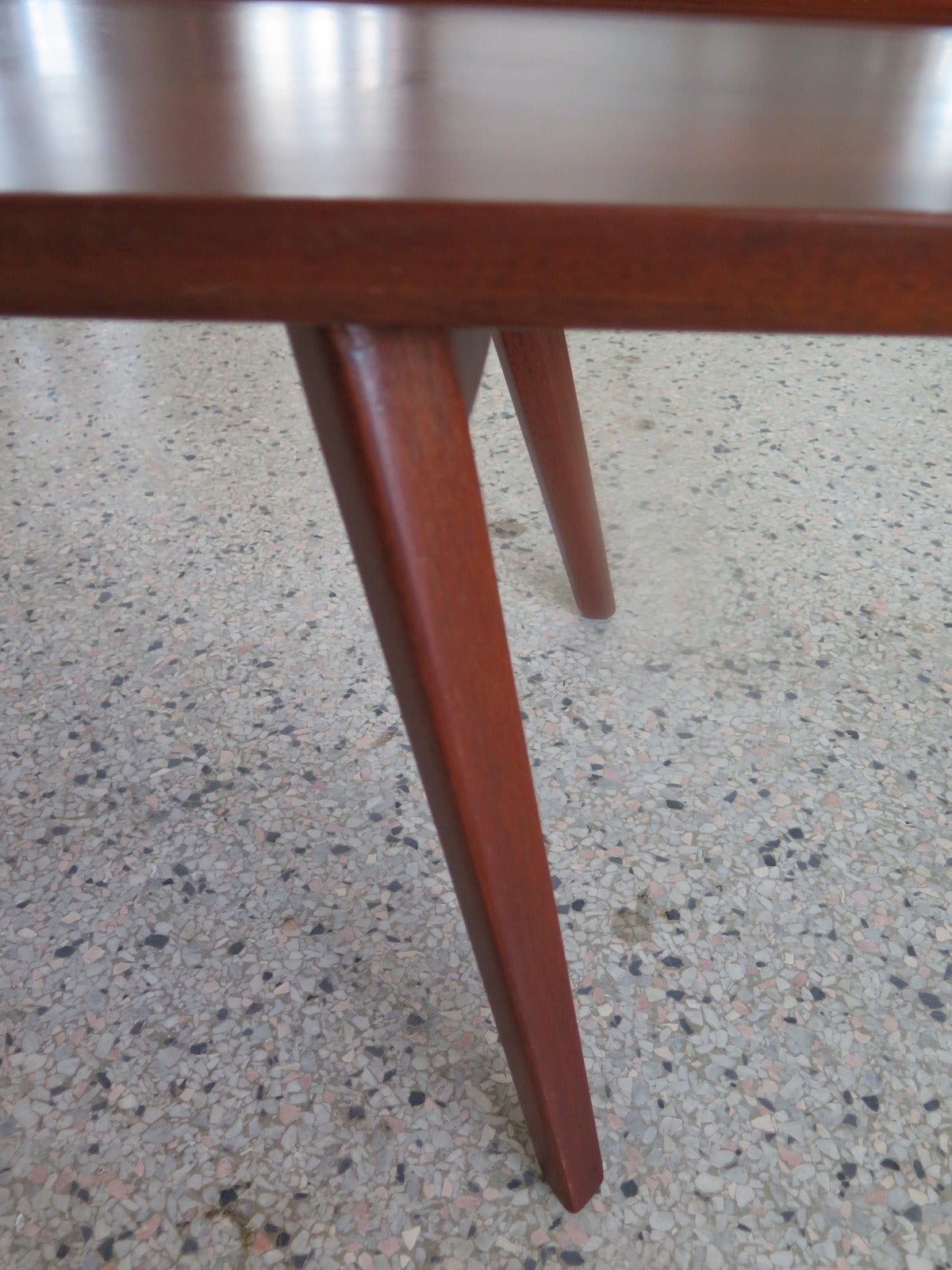 Edward Wormley for Dunbar Surfboard Table In Good Condition In St.Petersburg, FL