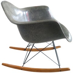 Vintage Charles Eames Rocking Chair "RAR" Early Production Zenith