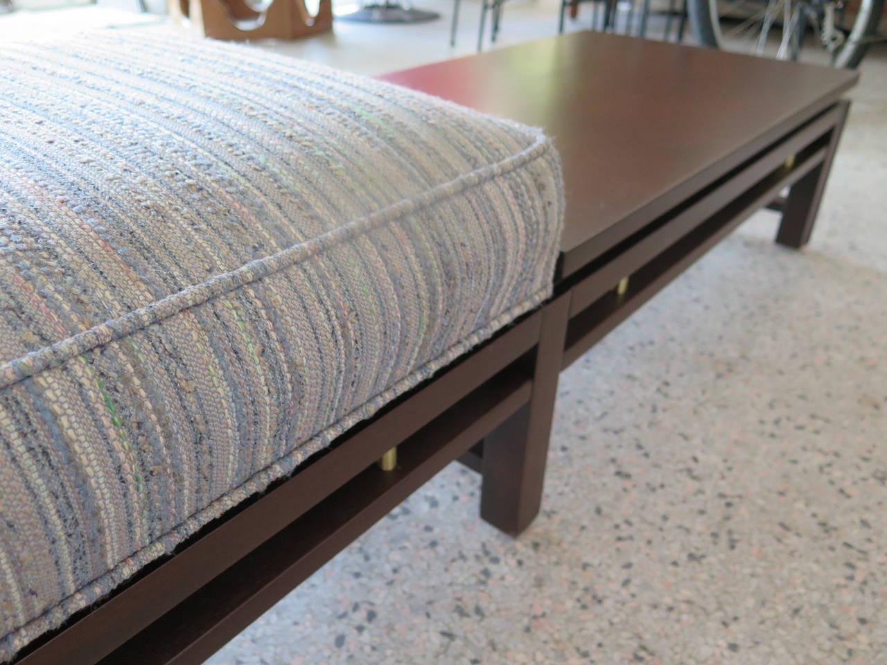 Mid-20th Century Edward Wormley for Dunbar Upholstered Bench