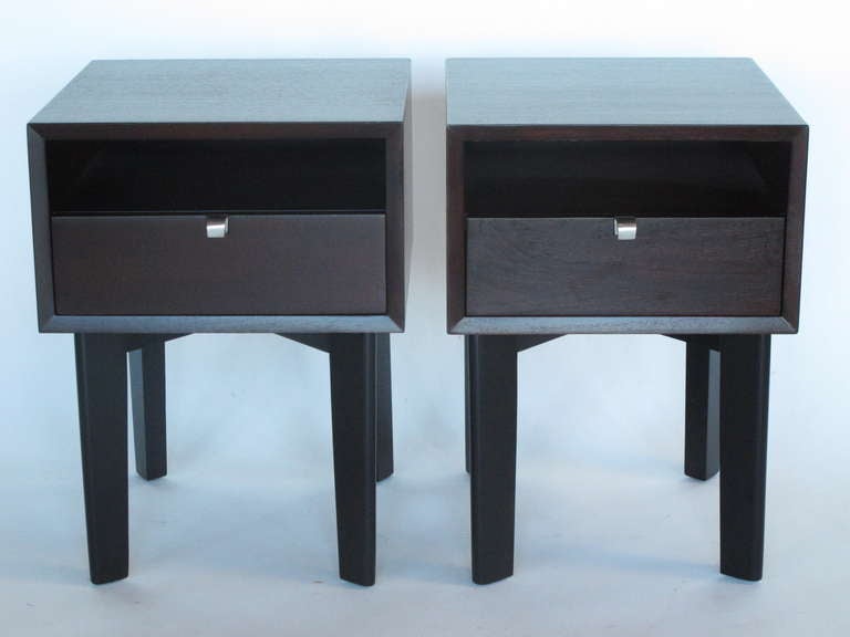 A Pair of George Nelson Night Stands