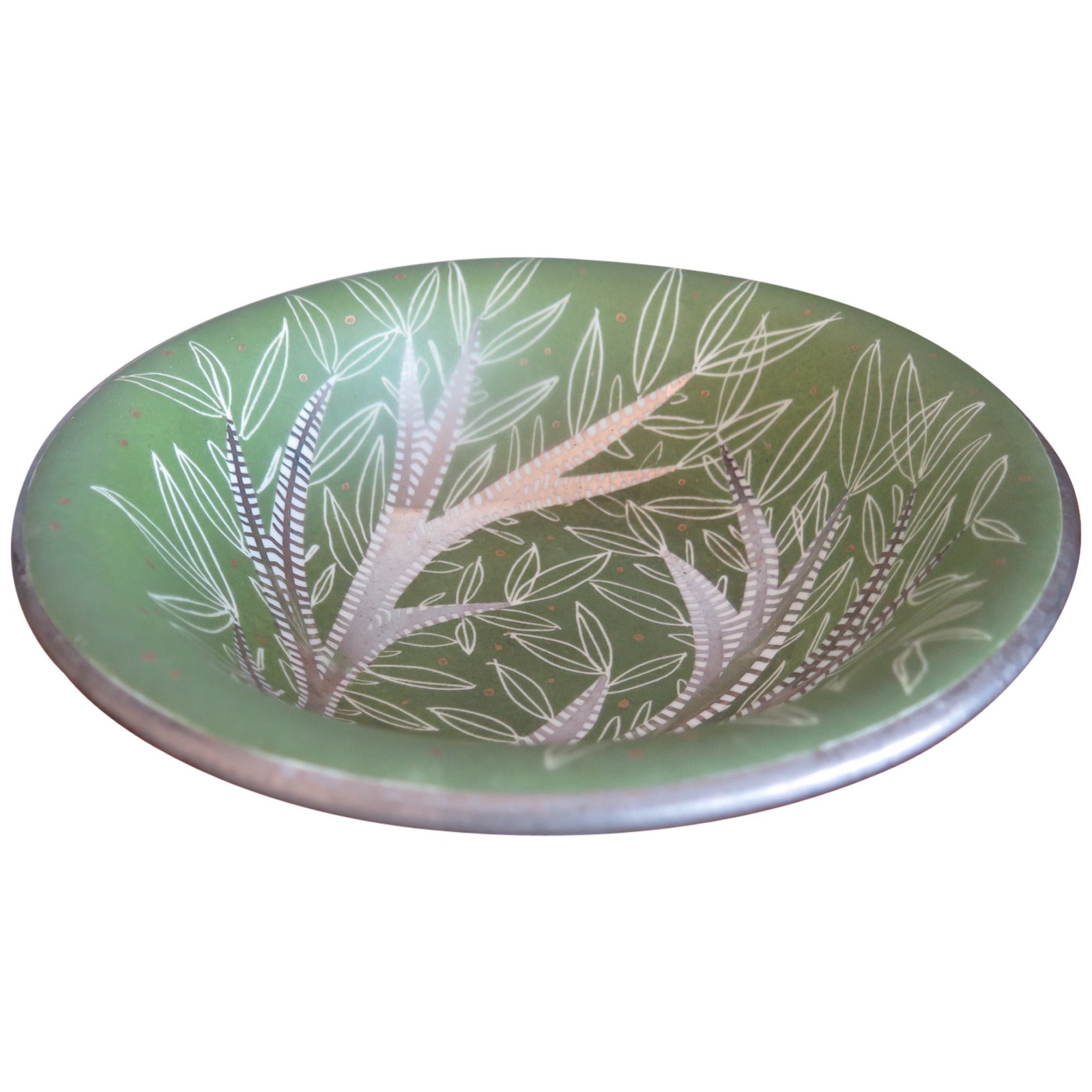 Waylande Gregory Ceramic Bowl For Sale