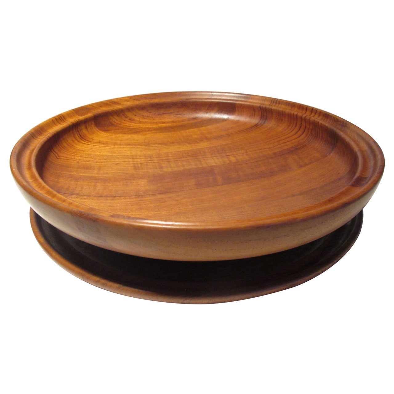 Henning Koppel Teak Bowl For George Jensen