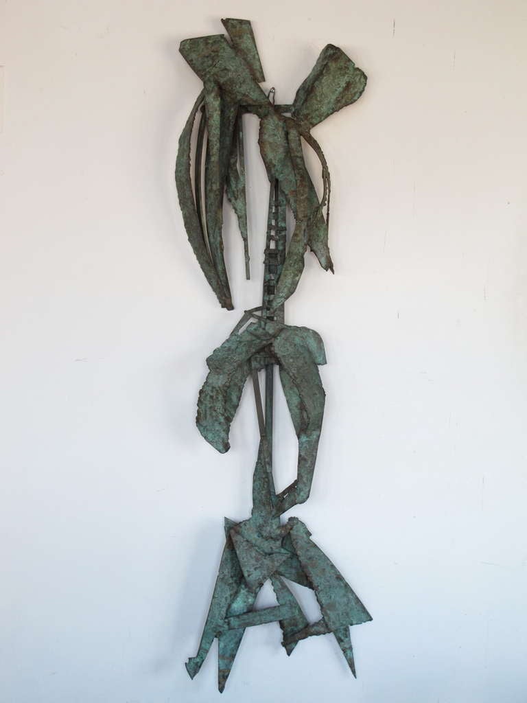 An interesting sculpture by Priscilla Pattison, circa 1950s, patinated bronze.
A note about the artist:
Priscilla Pattison Born in Chicago, Illinois, December 11, 1919, the fourth of William L. and Bonnie A. Pattison's seven children, she attended