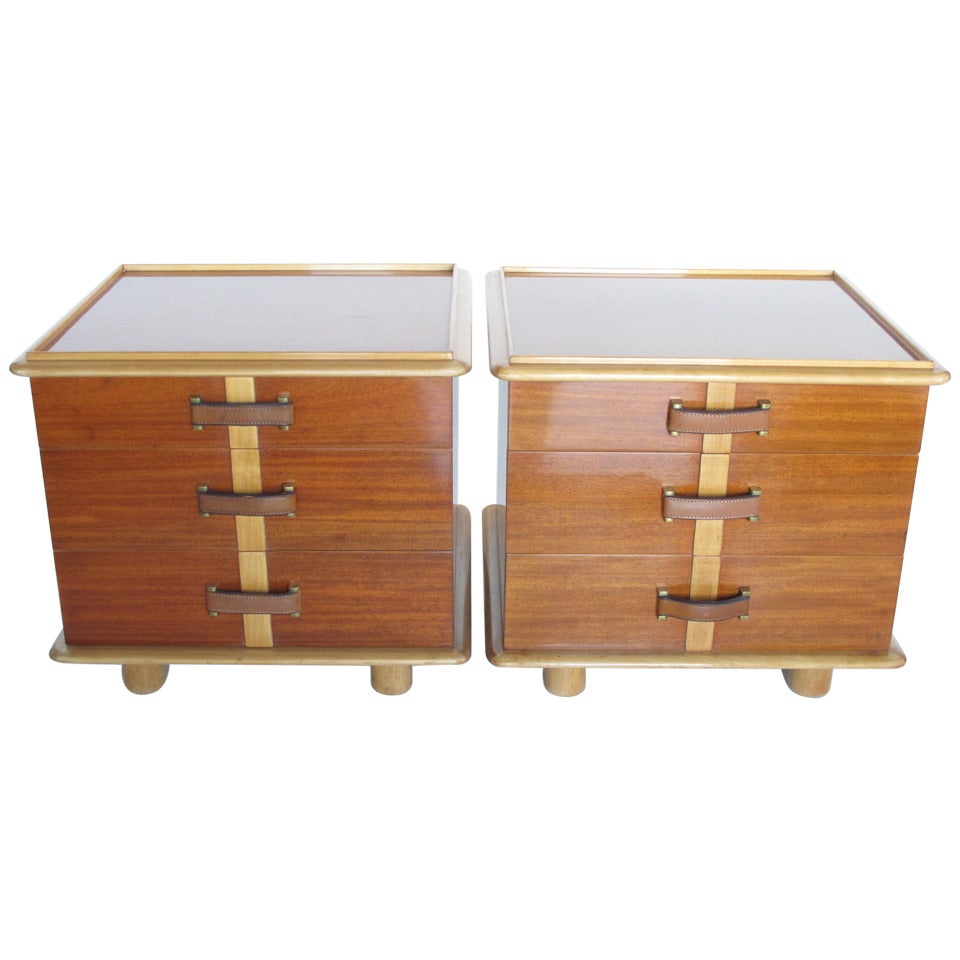 A Pair of Paul Frankl "Station Wagon" Night Stands