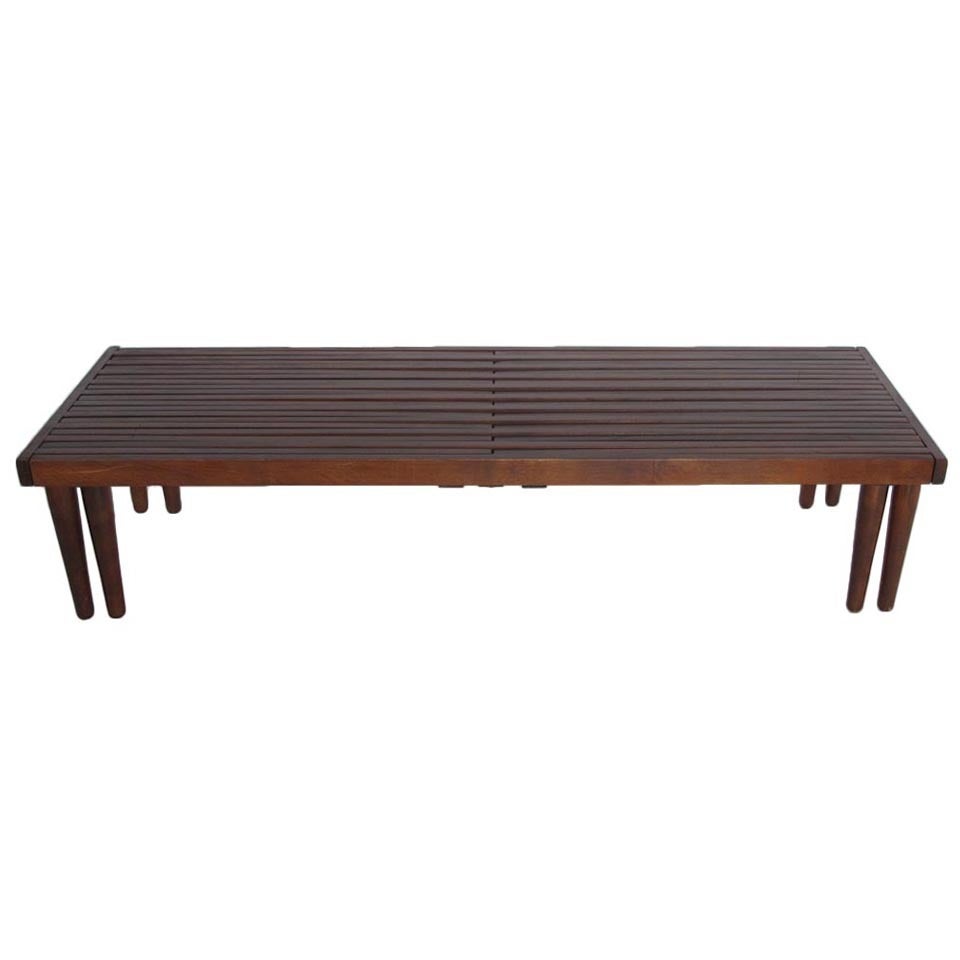 Brown Saltman Expandable Bench