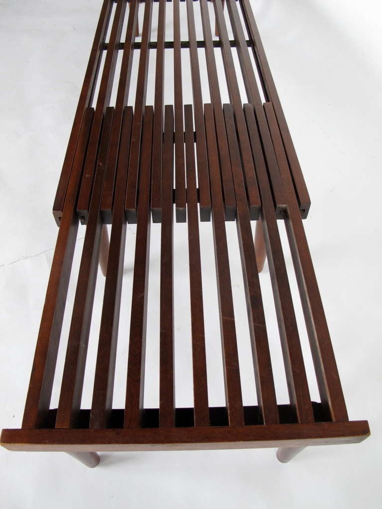 Brown Saltman Expandable Bench 1