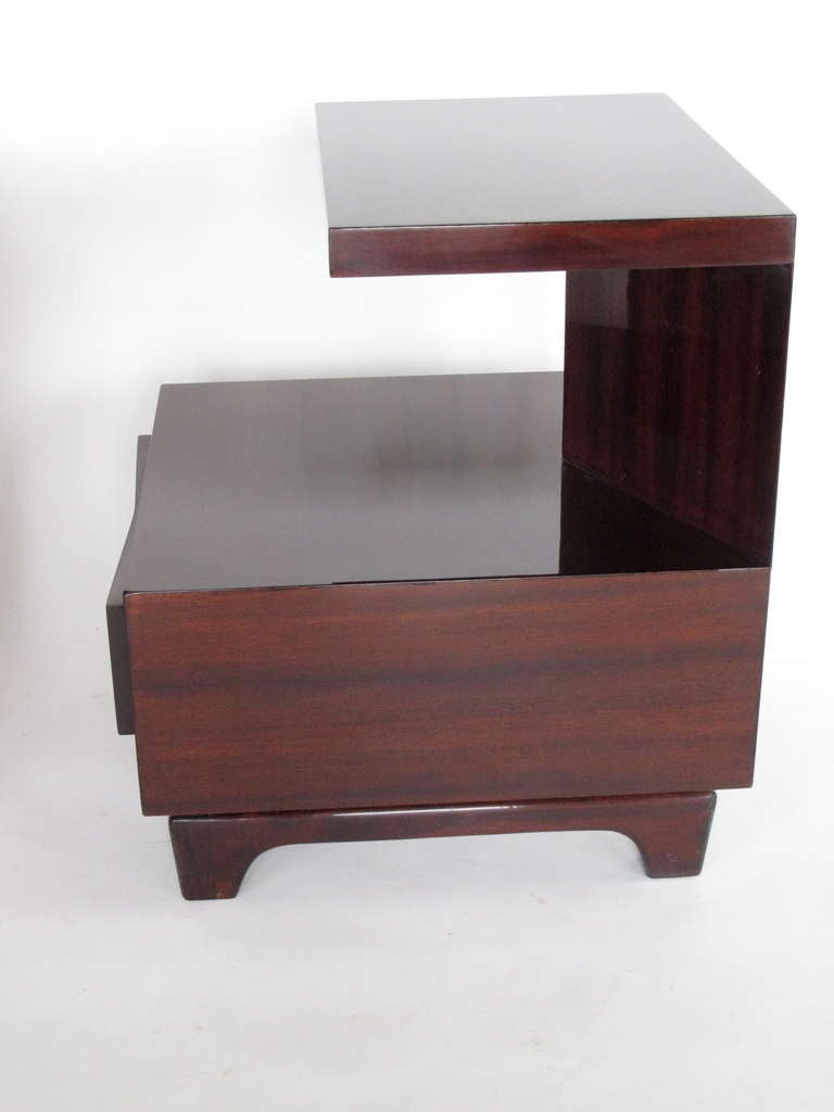 Modern Unusual Night Stands with Simple Decor