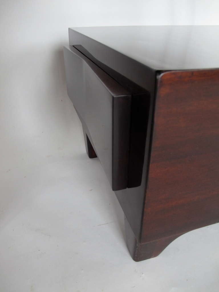A Pair of Unusual Night Stands by Home Furniture 1942 at 1stdibs