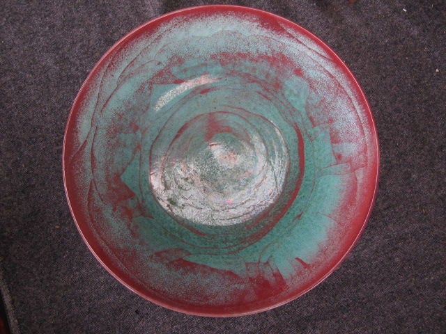 A large and impressive bowl by M.Anderson from the 