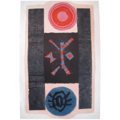 A Color Linocut by Michael Rothenstein 2