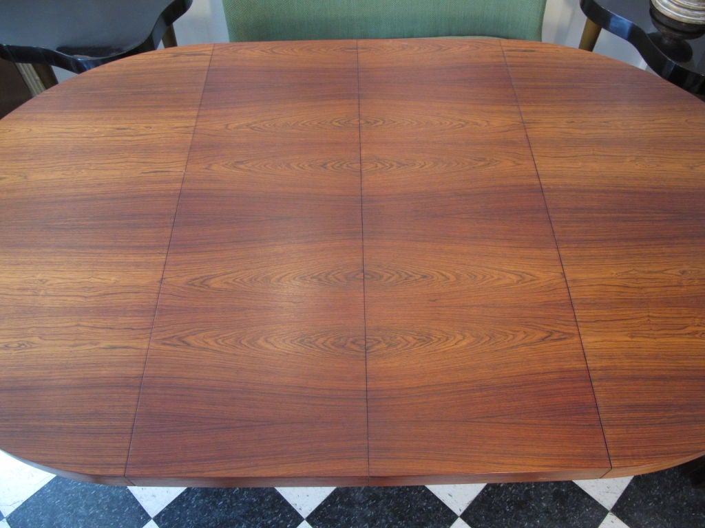 Arch Pedestal Dining Table by Harvey Probber with Rosewood Top 1