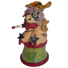 Bill Stewart Whimsical Ceramic Sculpture 10