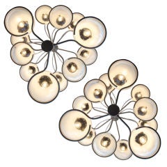 An Impressive 12 Light Arteluce Chandelier An Impressive 12 Light Arteluce Chandelier