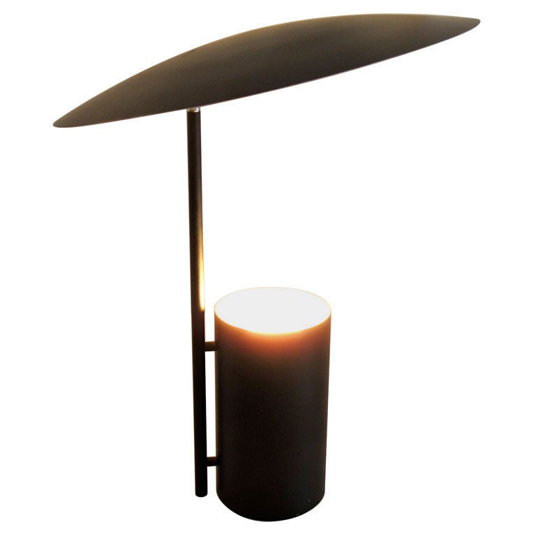 George Nelson Half Nelson Table Lamp in Black