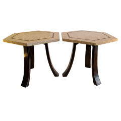 A Pair of Harvey Probber Terrazzo Occasional Tables