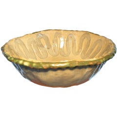 A Large Decorated Ceramic Bowl By Marguerite Antell 6