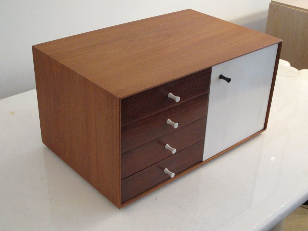 A rare George Nelson for Herman Miller miniature chest, #5211, from the 