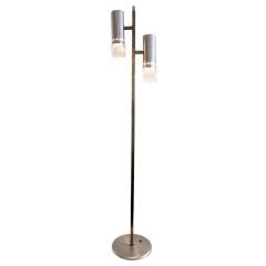 Unusual Floor Lamp From Italy 1960
s Lucite Prism Shades
