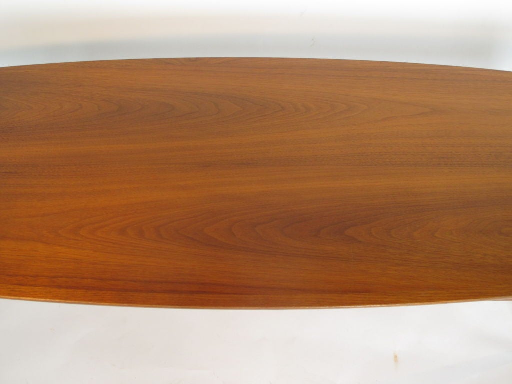 walnut surfboard coffee table