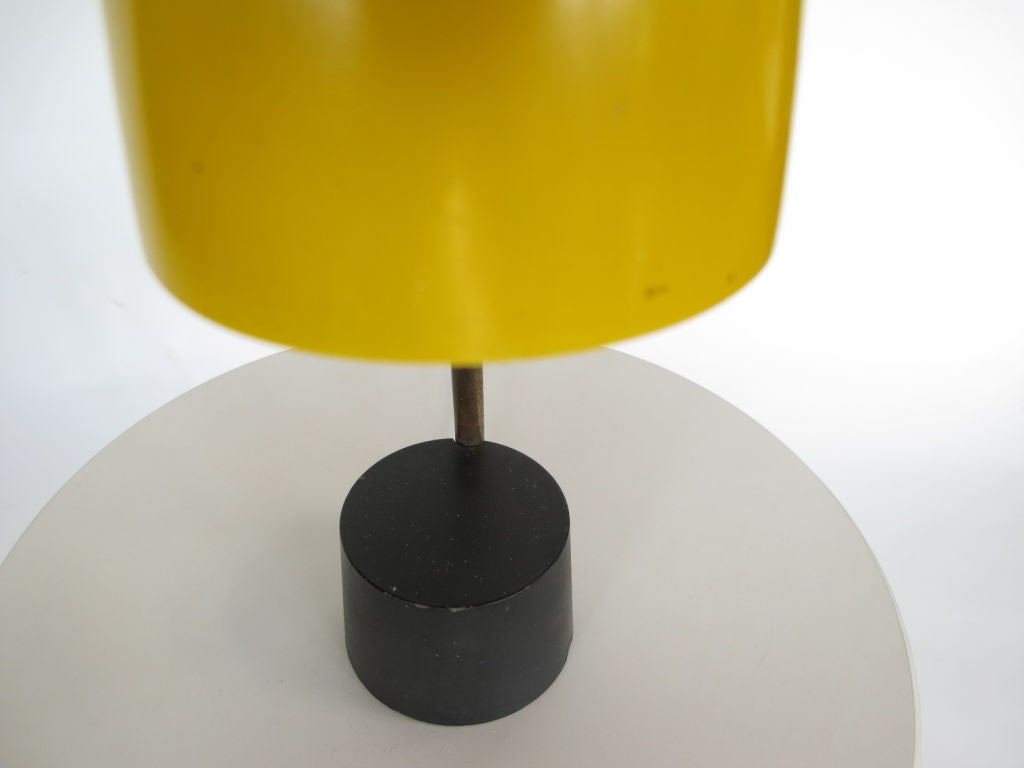 Aluminum A Modernist Table Lamp by Kalmar Austria For Sale