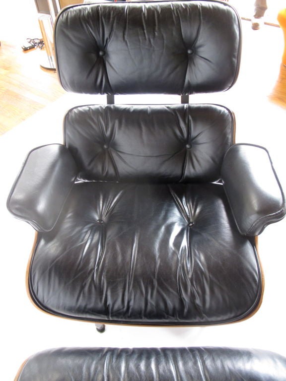 American An Eames 670 Lounge Chair And Ottoman Herman Miller 1977